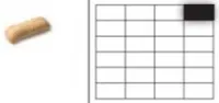 Grille standard inox tefloné 24 divisions ; 105 - 210gr ; 125x67mm